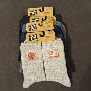 Blue Q Men's Fun Socks - 6 pair